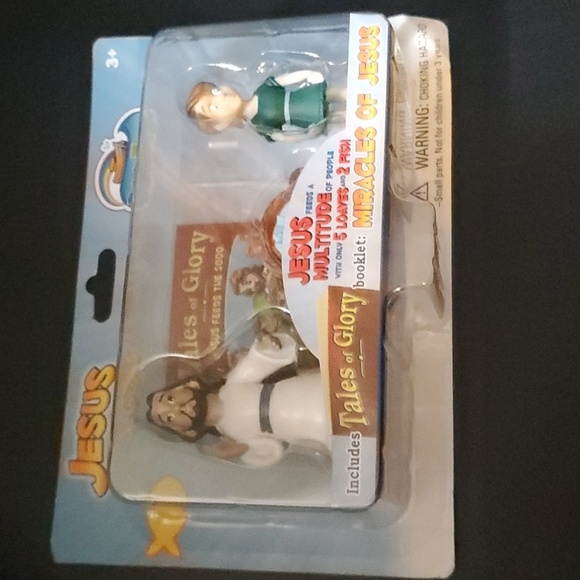 Bible toys Jesus and Boy Figurine Set Tales Of Glory BIBLETOYS - Picture 1 of 4